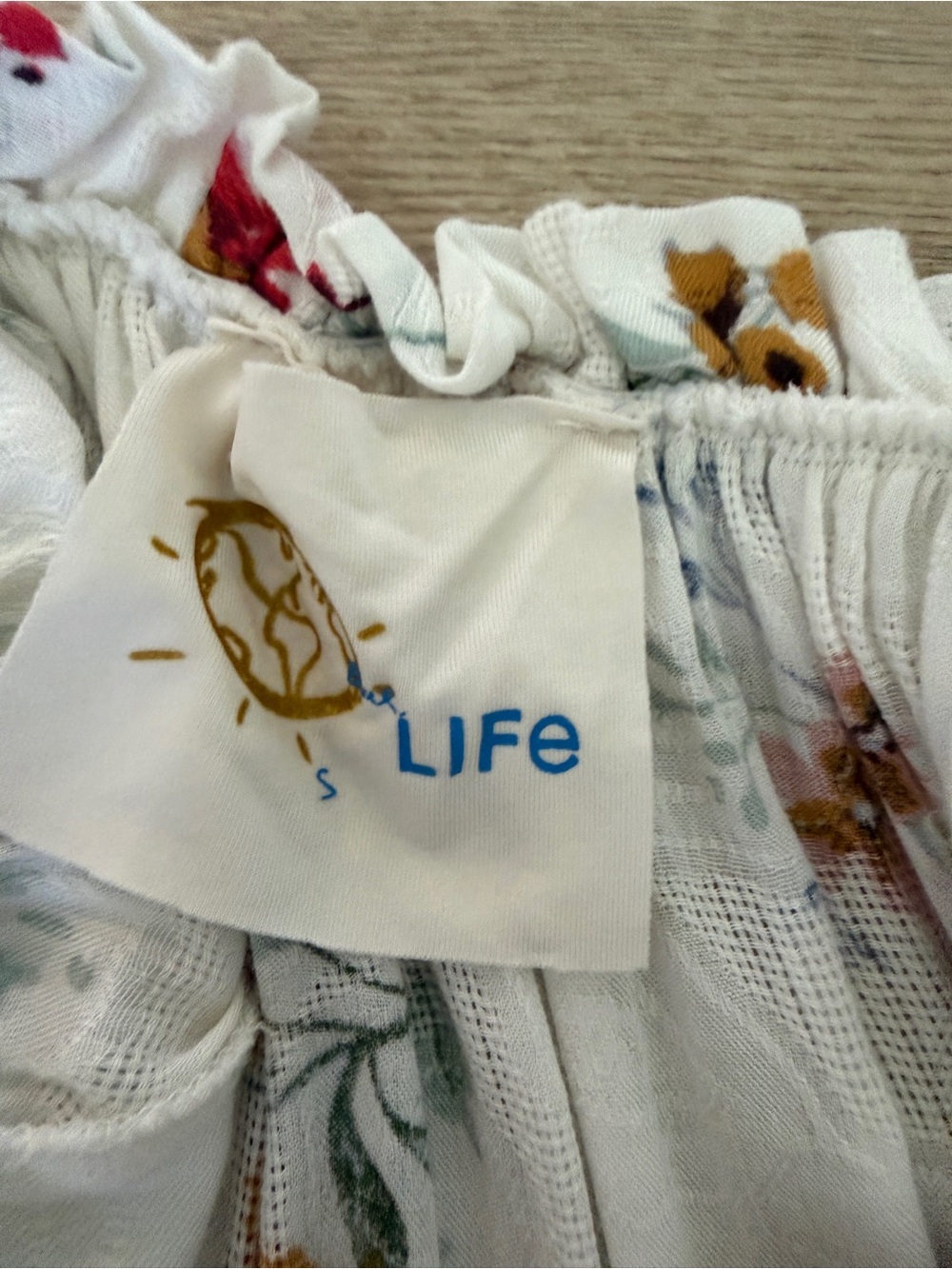 Blue Life Floral Romper Dress - Picture 4 of 5